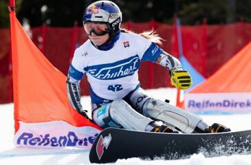 Ester Ledecká vyhrála poslední závod sezóny