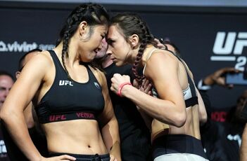Lucie Pudilová zvládla návrat do UFC vítězně. Soupeřku ukončila ve druhém kole